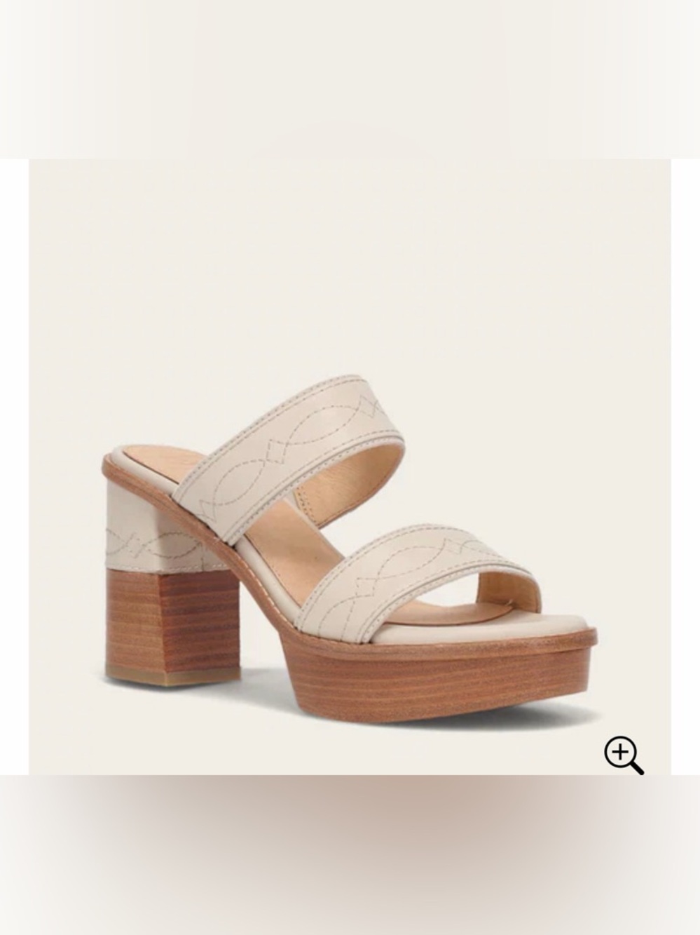 Frye PIPA WOODSTOCK 2 BAND PLATFORM SANDAL